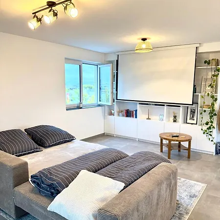 Exklusive Penthouse - Xxl Terrasse - Parkplatz In نوي أولم
