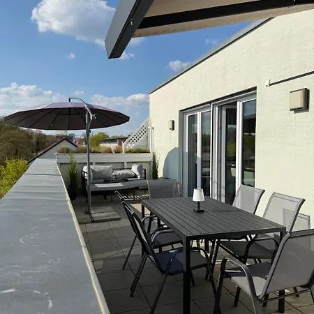 아파트 Exklusive Penthouse - Xxl Terrasse - Parkplatz In